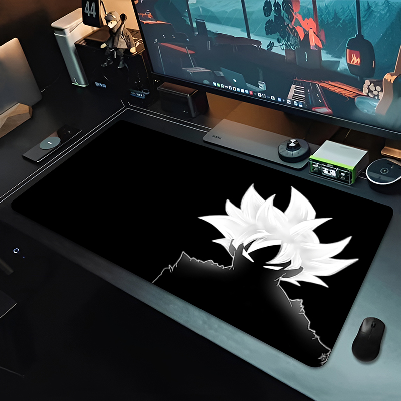 Tech Accessories For Desk - لوحة ماوس كبيرة بتصميم دراغون بول