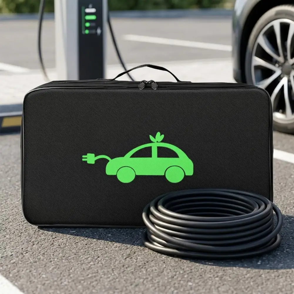 Cable Organizer Bag - حقيبة لتخزين كابلات شحن بطاريات السيارات