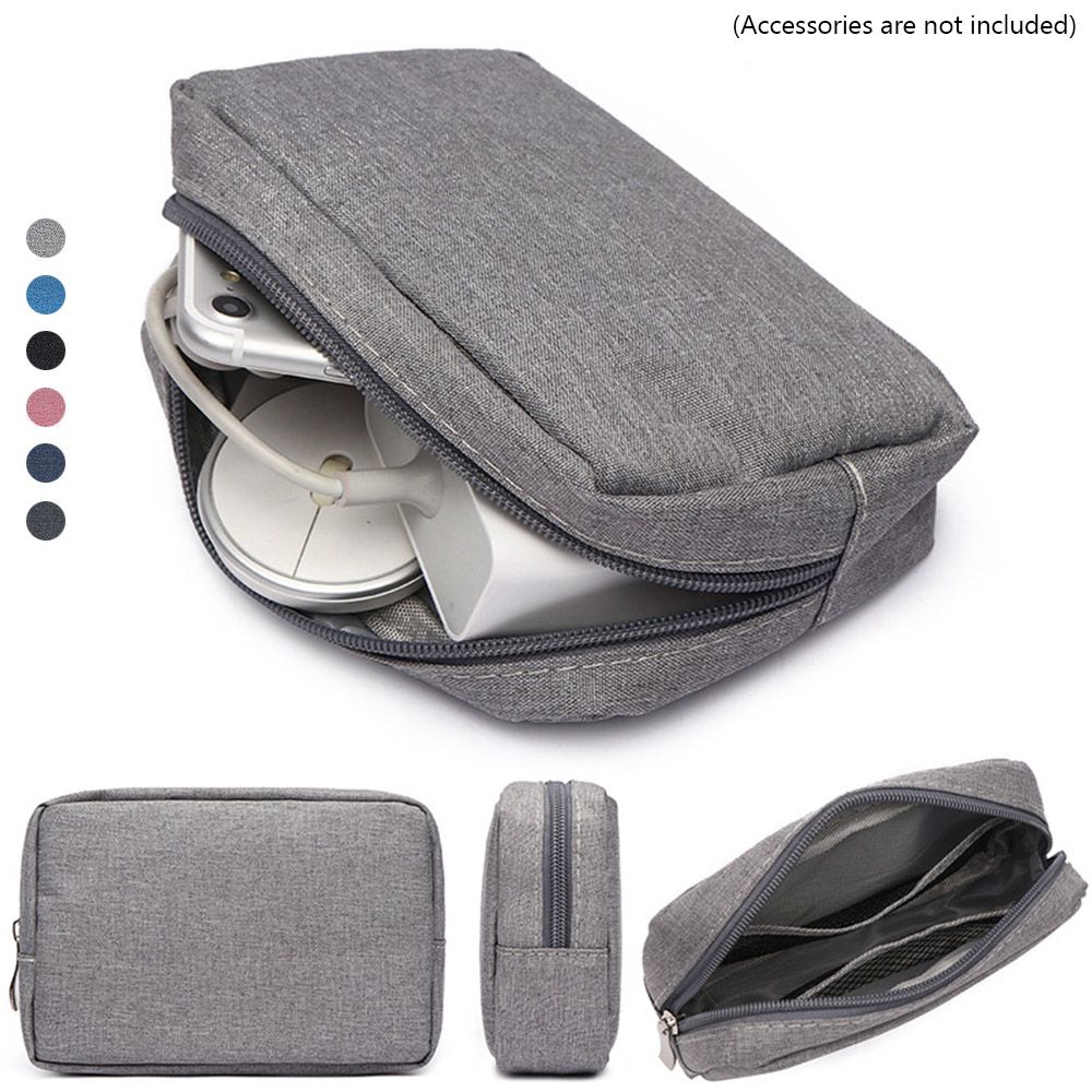Cable Organizer Bag - حقيبة تخزين محمولة لسماعات الأذن وكابلات