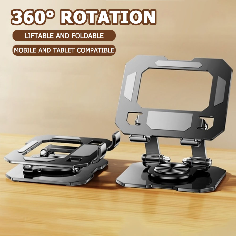 Tech Accessories For Desk - حامل أجهزة لوحية وهواتف دوار 360