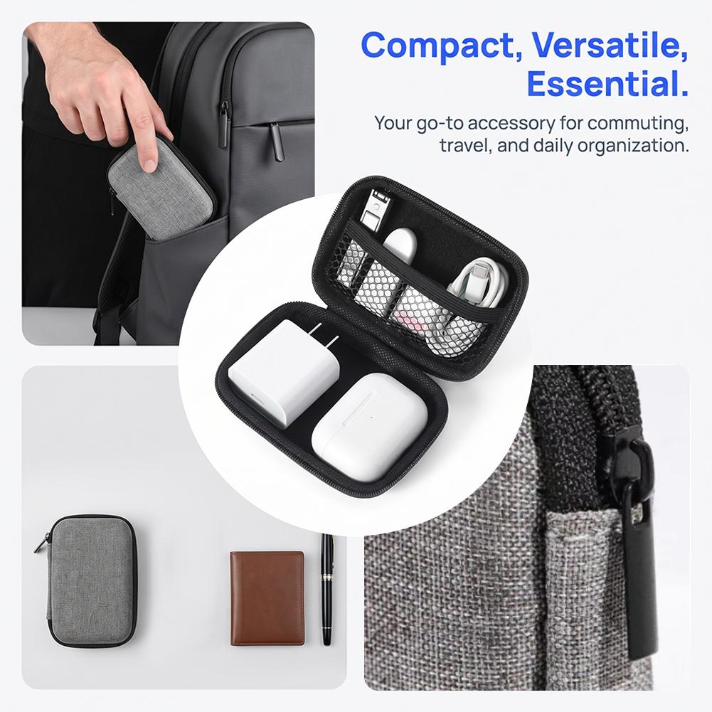 حقيبة سماعات رأس للأعمال، حقيب - مراجعة Cable Organizer Bag وسعره