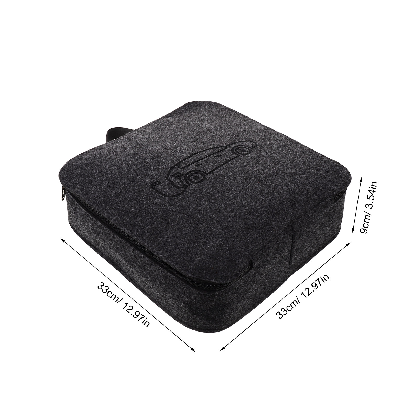 حقيبة تنظيم كابلات شحن السيارا - مراجعة Cable Organizer Bag وسعره