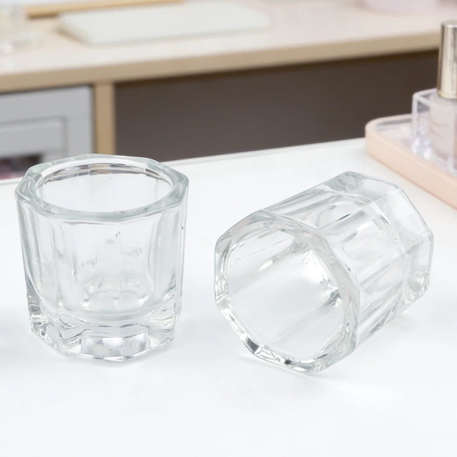 وعاء زجاجي كريستالي صغير، كوب  - مراجعة Nail Tech Accessories وسعره