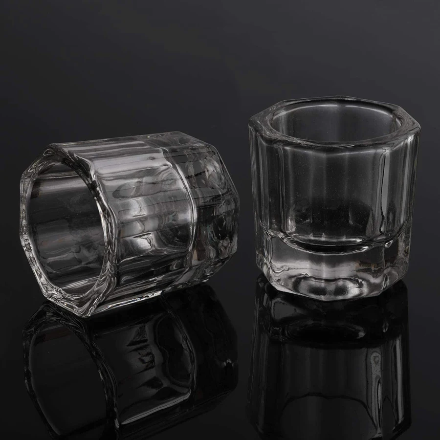 وعاء زجاجي كريستالي صغير، كوب  - مراجعة Nail Tech Accessories وسعره