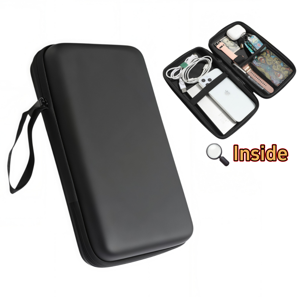 حقيبة تنظيم وتخزين سماعات الأذ - مراجعة Cable Organizer Bag وسعره