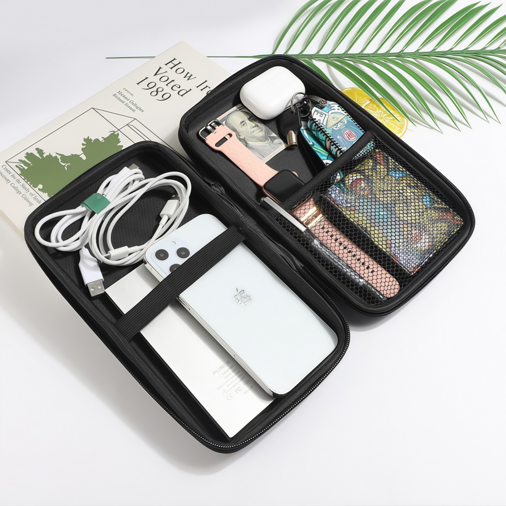 حقيبة تنظيم وتخزين سماعات الأذ - مراجعة Cable Organizer Bag وسعره