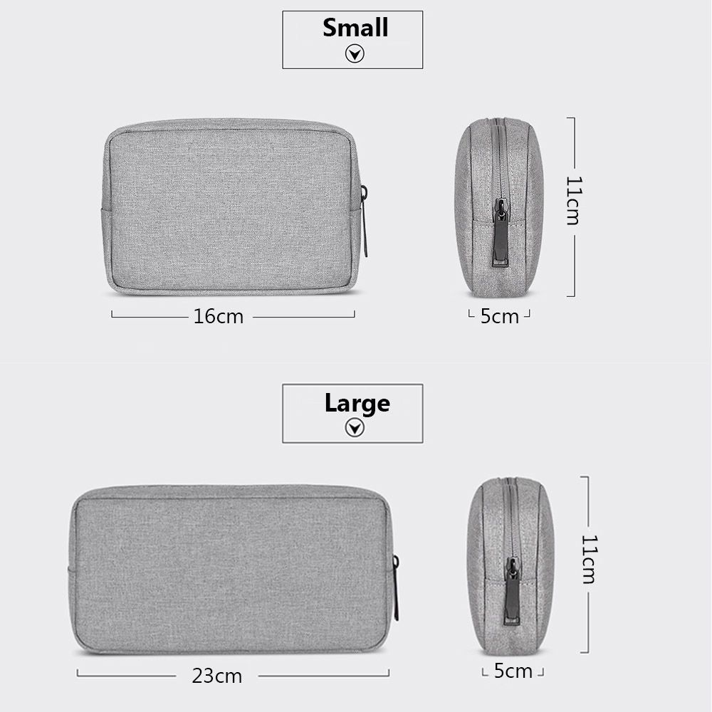 حقيبة تخزين محمولة لسماعات الأ - مراجعة Cable Organizer Bag وسعره