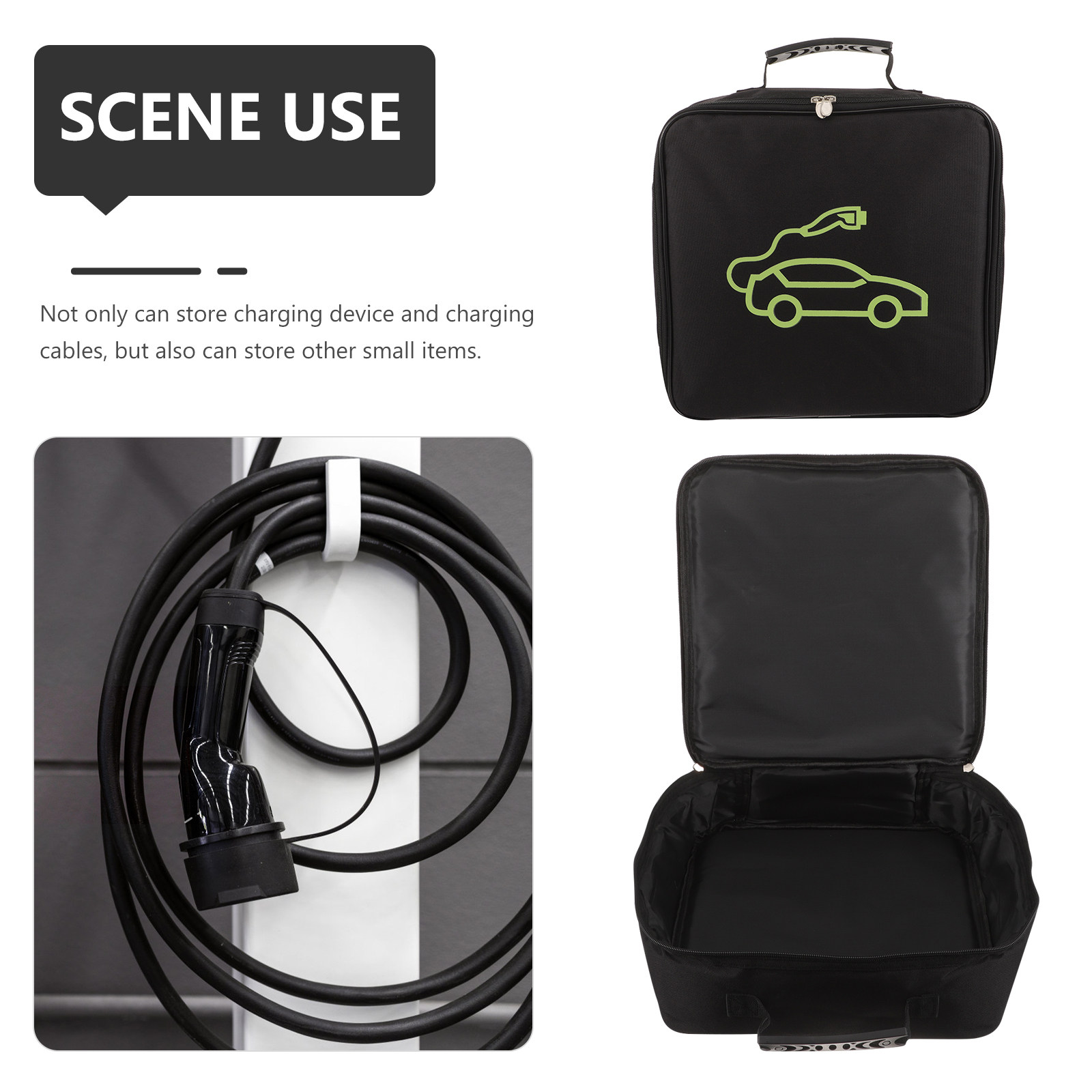 حقيبة شاحن سيارة مقاومة للماء  - مراجعة Cable Organizer Bag وسعره