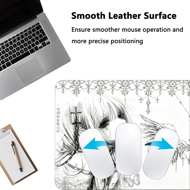 لوحة ماوس جلدية سوداء وبيضاء ب - مراجعة Tech Accessories For Desk وسعره