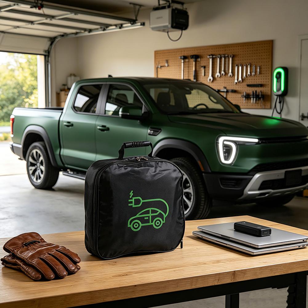 حقيبة تخزين محمولة مقاومة للما - مراجعة Cable Organizer Bag وسعره